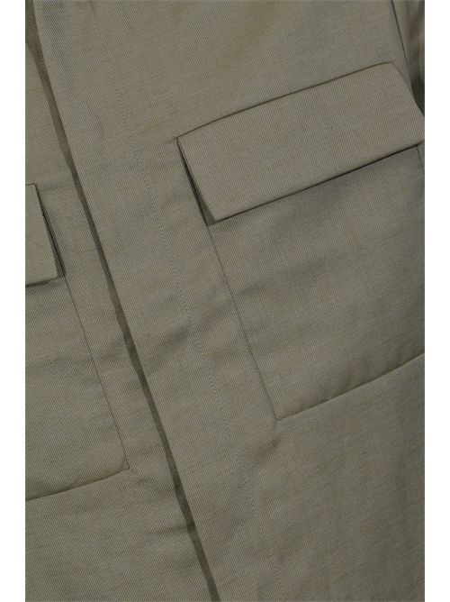 Giacca con tasche Freud in misto lana e lino Salvia Nine in the morning | 9SS26 EF20SALVIA